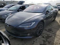 Salvage cars for sale at Martinez, CA auction: 2017 Tesla Model S