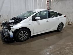 Salvage cars for sale from Copart Central Square, NY: 2020 Toyota Prius Prime LE