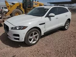Salvage cars for sale at Phoenix, AZ auction: 2017 Jaguar F-PACE Premium