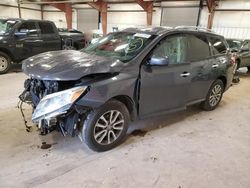 Salvage cars for sale at Lansing, MI auction: 2014 Nissan Pathfinder S