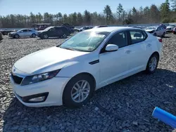 Salvage cars for sale at Windham, ME auction: 2013 KIA Optima LX