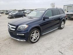Salvage cars for sale at Kansas City, KS auction: 2013 Mercedes-Benz GL 550 4matic
