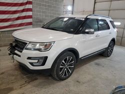 Salvage cars for sale at Columbia, MO auction: 2016 Ford Explorer Platinum