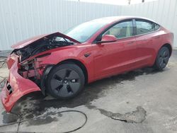 Salvage vehicles for parts for sale at auction: 2023 Tesla Model 3