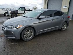 Salvage cars for sale at Eugene, OR auction: 2018 Hyundai Elantra SEL