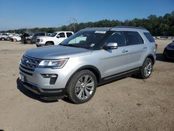 Ford salvage cars for sale: 2018 Ford Explorer Limited