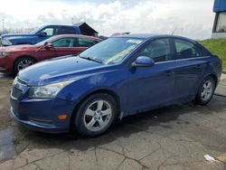 Salvage cars for sale from Copart Woodhaven, MI: 2012 Chevrolet Cruze LT
