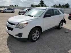 Salvage cars for sale at Houston, TX auction: 2015 Chevrolet Equinox LS