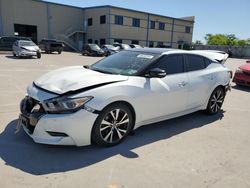 Salvage cars for sale from Copart Wilmer, TX: 2018 Nissan Maxima 3.5S