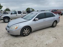 Salvage cars for sale from Copart Haslet, TX: 2005 Honda Accord EX