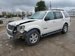 Ford salvage cars for sale: 2008 Ford Explorer XLT