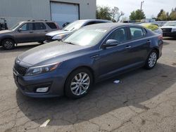 Salvage cars for sale from Copart Woodburn, OR: 2015 KIA Optima LX