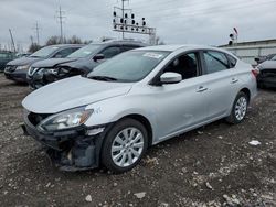 Salvage cars for sale from Copart Columbus, OH: 2017 Nissan Sentra S