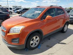 Chevrolet Trax 1LT salvage cars for sale: 2015 Chevrolet Trax 1LT