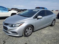 Vehiculos salvage en venta de Copart Antelope, CA: 2018 Chevrolet Cruze LS