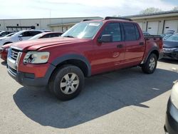 Ford Explorer salvage cars for sale: 2007 Ford Explorer Sport Trac XLT