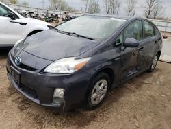 Salvage cars for sale at auction: 2010 Toyota Prius