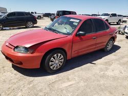 Vehiculos salvage en venta de Copart Amarillo, TX: 2003 Chevrolet Cavalier LS