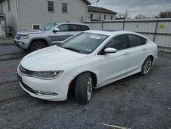Salvage cars for sale at York Haven, PA auction: 2015 Chrysler 200 C
