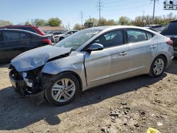Salvage cars for sale from Copart Columbus, OH: 2020 Hyundai Elantra SEL