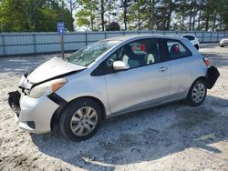 Salvage cars for sale from Copart Loganville, GA: 2012 Toyota Yaris