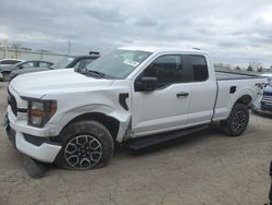 Salvage cars for sale at Dyer, IN auction: 2023 Ford F150 Super Cab