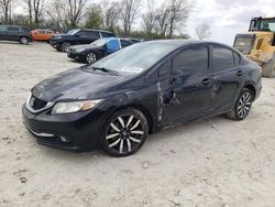 Salvage cars for sale at Cicero, IN auction: 2014 Honda Civic EXL