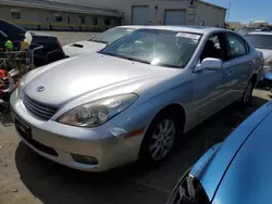 Salvage cars for sale at Martinez, CA auction: 2002 Lexus ES 300