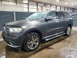 Salvage cars for sale from Copart Columbia Station, OH: 2014 Dodge Durango Citadel