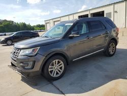 Salvage SUVs for sale at auction: 2017 Ford Explorer XLT