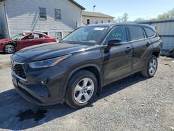 Salvage cars for sale at York Haven, PA auction: 2021 Toyota Highlander L
