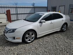 Salvage cars for sale at Appleton, WI auction: 2012 Ford Fusion Sport