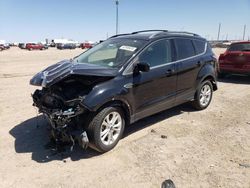 Salvage cars for sale at Amarillo, TX auction: 2018 Ford Escape SE