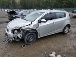 Chevrolet Sonic LT Vehiculos salvage en venta: 2015 Chevrolet Sonic LT