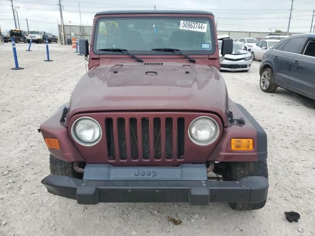 2001 Jeep Wrangler / TJ Sport