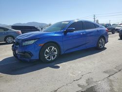 Salvage cars for sale from Copart Sun Valley, CA: 2016 Honda Civic LX