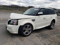 Salvage cars for sale at Chambersburg, PA auction: 2010 Land Rover Range Rover Sport SC