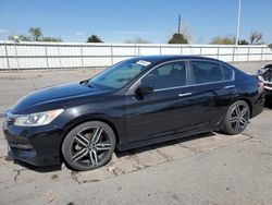 Salvage cars for sale at auction: 2016 Honda Accord Sport