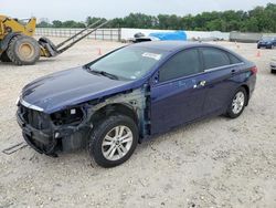 Salvage cars for sale at New Braunfels, TX auction: 2013 Hyundai Sonata GLS