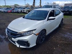 Salvage cars for sale from Copart Kapolei, HI: 2018 Honda Civic Sport
