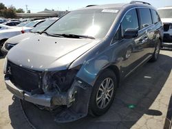 Salvage cars for sale from Copart Martinez, CA: 2012 Honda Odyssey EXL