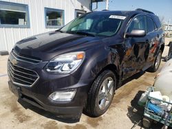 Chevrolet Equinox Vehiculos salvage en venta: 2016 Chevrolet Equinox LT