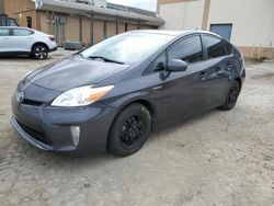 Salvage cars for sale at Hayward, CA auction: 2014 Toyota Prius