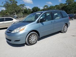 Salvage cars for sale at Fort Pierce, FL auction: 2006 Toyota Sienna CE