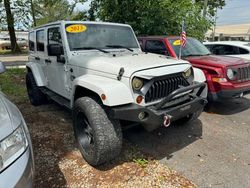 Salvage cars for sale at Midway, FL auction: 2013 Jeep Wrangler Unlimited Sahara