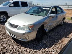 Vehiculos salvage en venta de Copart Phoenix, AZ: 2003 Toyota Camry LE