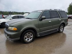 SUV salvage a la venta en subasta: 2001 Lincoln Navigator