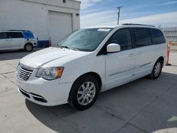 Salvage cars for sale at Farr West, UT auction: 2016 Chrysler Town & Country Touring