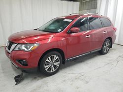 Salvage cars for sale from Copart Shreveport, LA: 2017 Nissan Pathfinder S