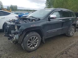 Jeep salvage cars for sale: 2015 Jeep Grand Cherokee Limited